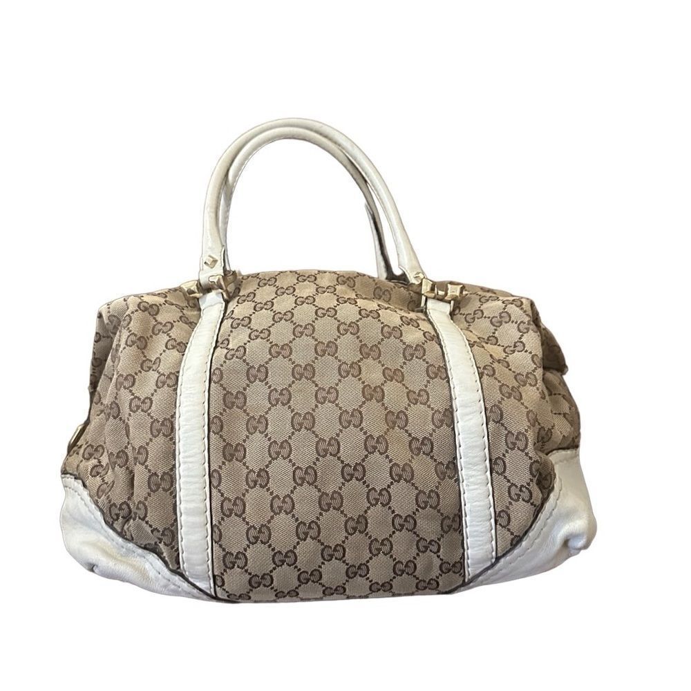 Gucci oversized gg canvas tote